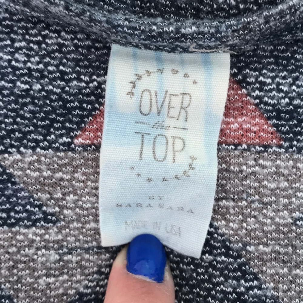 Over the Top Modern Aztec Sweater - Picture 3 of 5